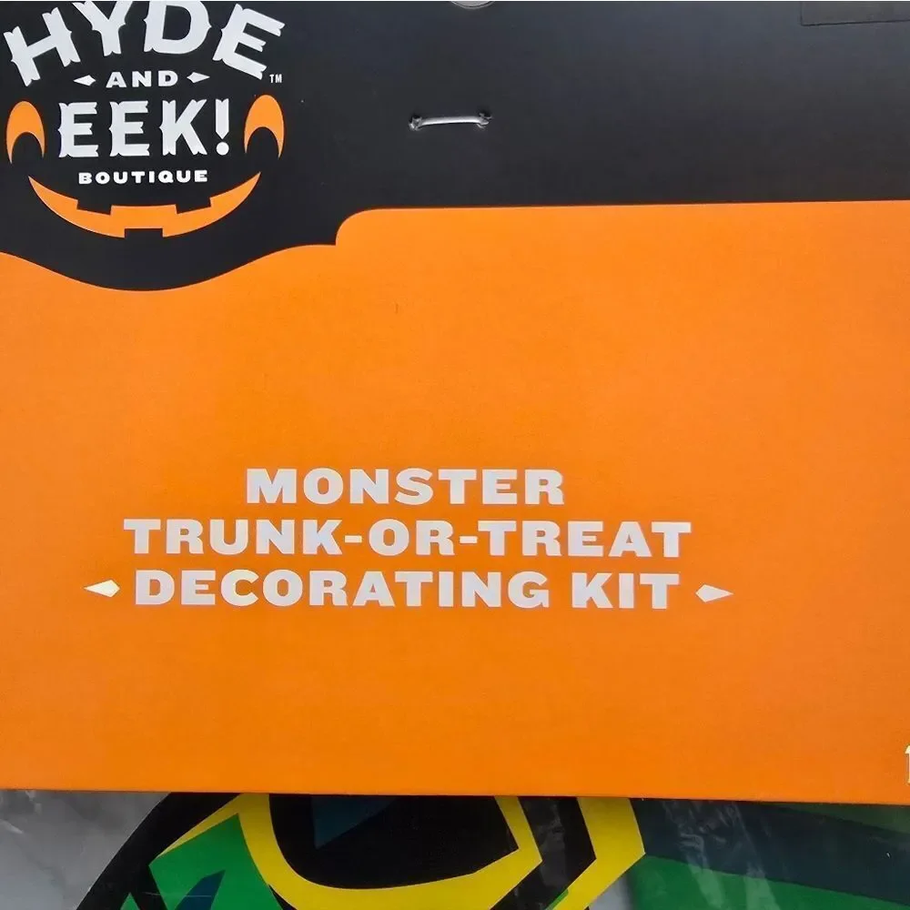 Trunk or Treat Monster Halloween Decorating Kit 10pc - Hyde and EEK! Boutique